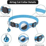 1Piece For Apple Airtag Case Cat Bell Collar GPS Finder Luminous - Image 3