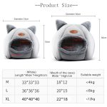 Sleep Comfort In Winter Cat Bed Little Mat Basket For Cat's House - Image 7