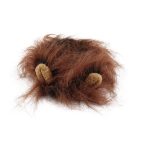 Pet Cat Dress Up Costume Wig Emulation Lion Hair Mane Ears Head - Image 6