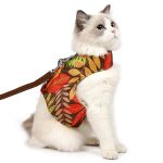 Adjustable Walking Lead Leash Breathable Cat Harness Easy