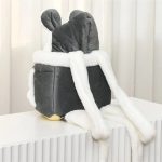 Cat Carrier Bag Small Pets Backpack Winter Warm Soft Plush Carring - Image 5