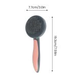 Cat Comb Pet Brush Hair Removers Hair Comb For Cat Grooming Cleaner - Image 6