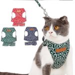 Cat Harness Vest Collar Outdoor Walking Lead Leash Set Cat - Image 6