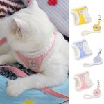 Cat Leash 1 Set Practical Escape-proof Quick Release Cat Vest Harness - Image 6