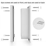 Dog Cat Flap Door with 4 Way Security Lock Flap Door for Cats Kitten - Image 3