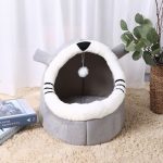Enclosed Cat Nest Kennel Comfortable Bed Lounger Cave Multipurpose - Image 3