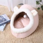 Enclosed Cat Nest Kennel Comfortable Bed Lounger Cave Multipurpose - Image 2