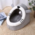 Enclosed Cat Nest Kennel Comfortable Bed Lounger Cave Multipurpose - Image 4