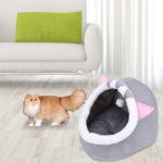 Enclosed Cat Nest Kennel Comfortable Bed Lounger Cave Multipurpose - Image 5