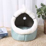Enclosed Cat Nest Kennel Comfortable Bed Lounger Cave Multipurpose - Image 7