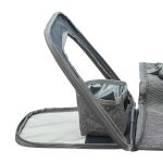 Folding Fabric Pet Carrier Backpack Cats Breathable Handbag - Image 5