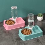Hanging Type Drink & Food Bowl Pet Cat Automatic Feeder Bowl Fountain Water - Image 4