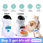 Iseebiz 3L Automatic Pet Feeder With Voice Record Pets Food Bowl - Image 2