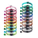 Colors Reflective Breakaway Cat Collar Neck Ring Necklace Bell - Image 3