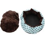 Pet Bed Warm Winter Bed Cat Bed Soft Wool Point Design - Image 2