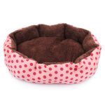 Pet Bed Warm Winter Bed Cat Bed Soft Wool Point Design - Image 3