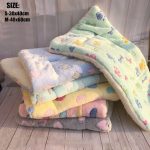 Blanket Mat Soft Thickened Pets Pad Coral Fleece Flannel Cat Sofa
