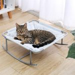 Cat Bed Soft Plush Nest Cat Hammock Detachable Mat Pet Bed with Dangling - Image 6