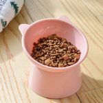 Cat Bowl with Raised Stand Pet Food Cat feeder Protect - Image 2
