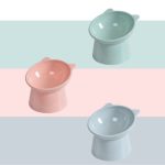 Cat Bowl with Raised Stand Pet Food Cat feeder Protect - Image 5