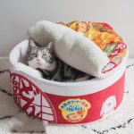 Cat Winter Tent Funny Noodles Small Bed House Sleeping - Image 2