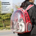 Portable Cat Carrier Bag Outdoor Pet Shoulder Backpack Breathable - Image 2