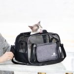 Portable Shoulder Kitten Carrying Transport Bag Outdoor Foldable - Image 2