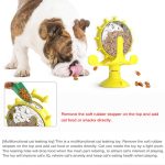 Rotatable Windmill Pet Toys Food Dispensing Cats Feeders With Suction Cup - Image 5