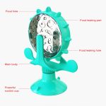 Rotatable Windmill Pet Toys Food Dispensing Cats Feeders With Suction Cup - Image 6