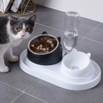Stainless Steel Cat Bowl Non Slip Puppy Base Cat Food Drinking - Image 3