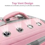 Pet cat back bag backpack breathable cat travel outdoor shoulder - Image 2